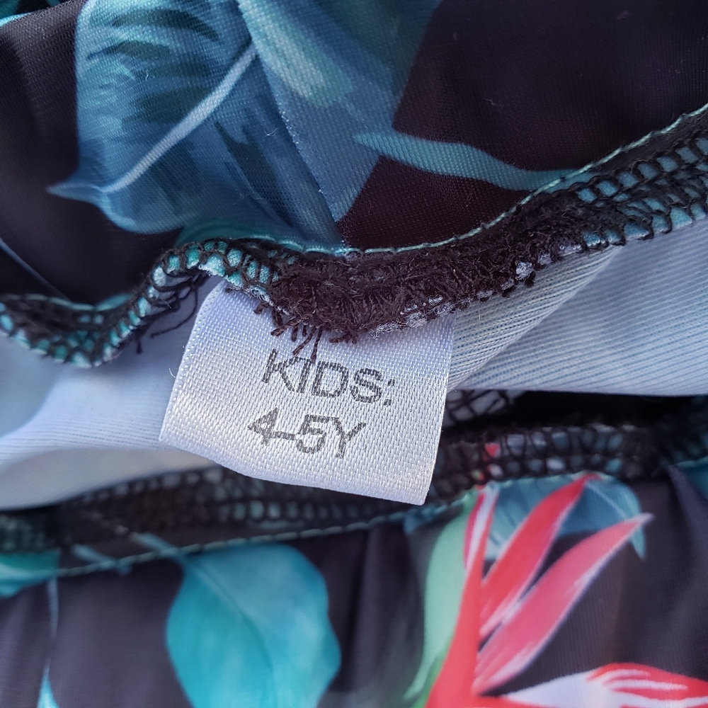Girls Rashguard Swimsuit - Picture 3 of 4